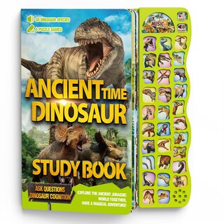 Foto 1 | Foto 1 | Libro De Dinosaurios Con Sonidos Para Niños De 3 A 5 Años Con 30 Especies - Venta Internacional.