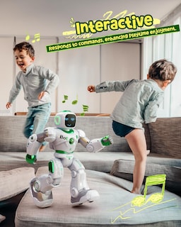 Foto 6 | Foto 6 | Robot Toy Ruko Carle, Mando A Distancia Inteligente Grande Para Niños - Venta Internacional.