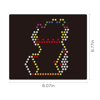 Foto 3 | Foto 3 | Plantillas De Recarga Para Panel Led Magic Light Up Board, 20 Unidades - Venta Internacional.