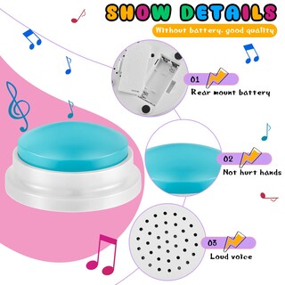 Foto 3 | Foto 3 | Answer Buzzers Honoson Grabables, 8 Piezas, Para Un Programa De Juegos - Venta Internacional.