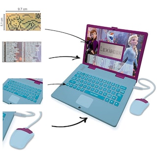 Foto 3 | Foto 3 | Ordenador Portátil Educativo Bilingüe Lexibook Disney Frozen 2 Girls - Venta Internacional.