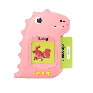 Foto 1 | Foto 1 | Computadora Didáctica Español/inglés Juguetes Para Niños Dinosaurio Rosa Belug
