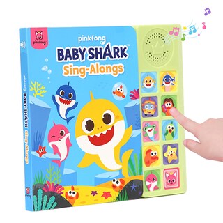 Foto 1 | Foto 1 | Libro De Sonidos Pinkfong Baby Shark Sing-alongs Con 10 Botones - Venta Internacional.