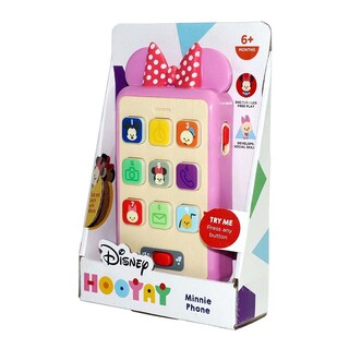 Foto 5 | Foto 5 | Teléfono Móvil De Juguete Disney Hooyay Minnie Mouse Con Luces Y Sonidos - Venta Internacional.