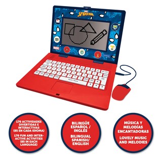 Foto 2 | Foto 2 | Juguete Educativo Para Portátil Lexibook Spider-man Bilingüe Para Niños - Venta Internacional.
