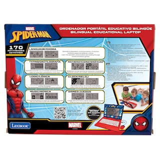 Foto 7 | Foto 7 | Juguete Educativo Para Portátil Lexibook Spider-man Bilingüe Para Niños - Venta Internacional.