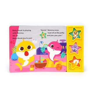 Foto 4 | Foto 4 | Libro De Sonidos Interactivo Para Aprender A Ir Al Baño Pinkfong Baby Shark - Venta Internacional.