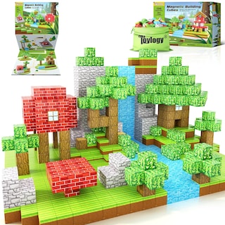 Foto 1 | Foto 1 | Venta Internacional - Bloques Magnéticos Toylogy, 100 Unidades, Para Niños Y Niñas Mayores De 3 Años