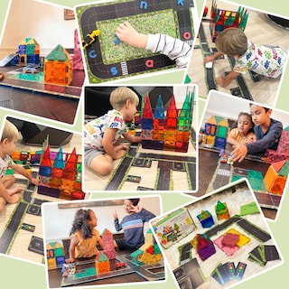 Foto 6 | Foto 6 | Venta Internacional - Juego De Azulejos Magnéticos Soyee De Building Toys Para Carretera, 56 Piezas