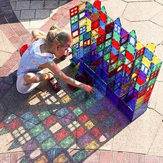 Foto 6 | Foto 6 | Venta Internacional - Set De Construcción De Azulejos Magnéticos Jasonwell Con Imán 3d Para Niños