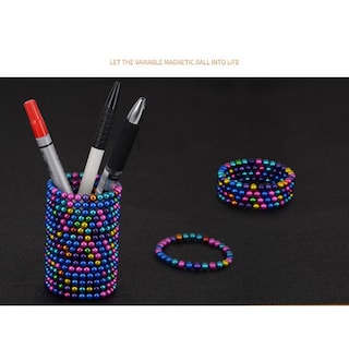 Foto 4 | Foto 4 | Bolas Magnéticas, 512 Unidades, 1000 Bolas De Colores, Forma Magnética - Venta Internacional.