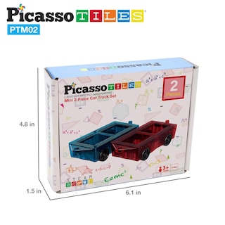 Foto 6 | Foto 6 | Juego De 2 Minibaldosas Magnéticas Picassotiles De Expansión - Venta Internacional.