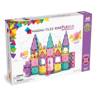 Foto 1 | Foto 1 | Set De Construcción Magna-tiles Castle Dlx De 48 Piezas Con Figuras - Venta Internacional.