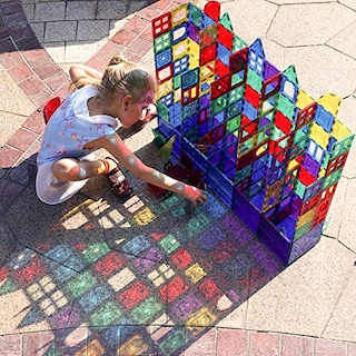 Foto 6 | Foto 6 | Set De Construcción De Azulejos Magnéticos Jasonwell Con Imán 3d Para Niños - Venta Internacional.