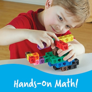 Foto 3 | Foto 3 | Juego De 200 Unidades De Mathlink Cubes Big Builders Con Guía De Actividades - Venta Internacional.