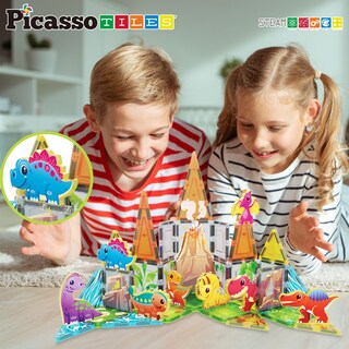 Foto 4 | Foto 4 | Bloques de Construcción PicassoTiles de Dinosaurio-Venta Internacional
