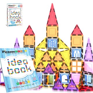 Foto 1 | Foto 1 | Juego De Bloques De Construcción De Azulejos Magnéticos Picassotiles, Más De 110 Ideas - Venta Internacional.