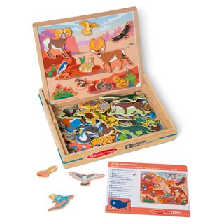 Foto 5 | Foto 5 | Juego Magnético De Los Parques Nacionales Melissa & Doug Con 60 Imanes - Venta Internacional.