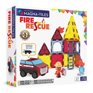 Foto 1 | Foto 1 | Set De Construcción Magna-tiles Fire Rescue 27 Piezas - Venta Internacional.