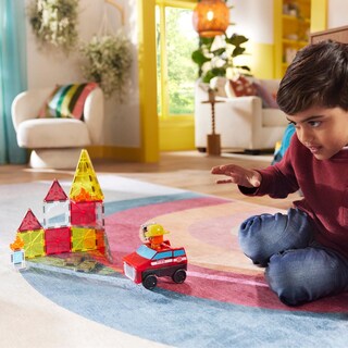 Foto 2 | Foto 2 | Set De Construcción Magna-tiles Fire Rescue 27 Piezas - Venta Internacional.