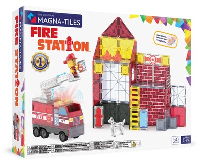 Foto 1 | Foto 1 | Set De Construcción Magna-tiles Fire Station 50 Piezas - Venta Internacional.