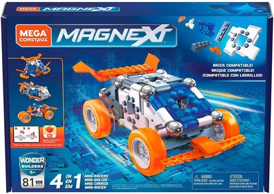Foto 2 | Foto 2 | Set De Construcción Mega Construx Magnext Mag-racers 81 Piezas - Venta Internacional.