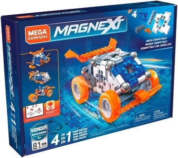 Foto 3 | Foto 3 | Set De Construcción Mega Construx Magnext Mag-racers 81 Piezas - Venta Internacional.