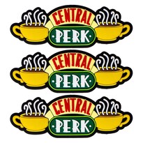 Magnet Monogram Friends Central Perk Logo 3d Foam X3 - Venta Internacional.
