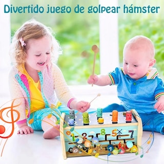 Foto 2 | Foto 2 | Juguete Didáctico Números con Música y Martillo Malubero Multicolor