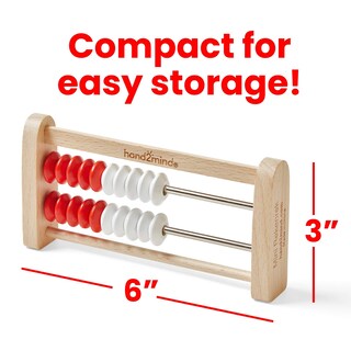 Foto 2 | Foto 2 | Set De Clase Rekenrek De Madera Abacus Hand2mind Mini De 20 Cuentas Para Niños - Venta Internacional.