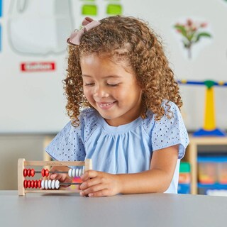 Foto 3 | Foto 3 | Set De Clase Rekenrek De Madera Abacus Hand2mind Mini De 20 Cuentas Para Niños - Venta Internacional.