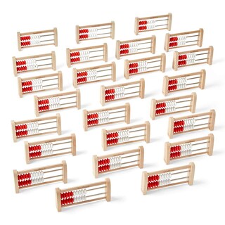 Foto 6 | Foto 6 | Set De Clase Rekenrek De Madera Abacus Hand2mind Mini De 20 Cuentas Para Niños - Venta Internacional.