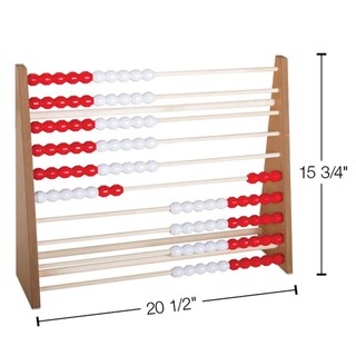 Foto 6 | Foto 6 | Abacus Hand2mind De Madera Rekenrek Abacus, 100 Cuentas, Para Matemáticas Para Niños - Venta Internacional.