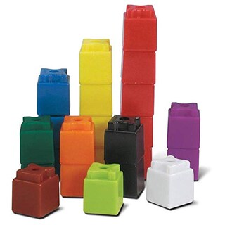 Foto 1 | Foto 1 | Math Linking Cubes Hand2mind Interlocking Unilink (juego De 100) - Venta Internacional.