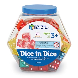 Foto 4 | Foto 4 | Juego De 72 Cubos Para Dar En Dados, Learning Resources, Juego De 72 Unidades - Venta Internacional.