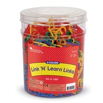 Toy Learning Resource Rainbow Link 'n' Learn Links, 1000 Unidades - Venta Internacional.