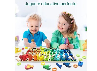 Foto 3 | Foto 3 | Xtellar Kit De Aprendizaje Montessori 7 En 1 – Impulsa La Educación De Tus Niños Mediante Juegos De Pesca, Números, Letras Y Ani