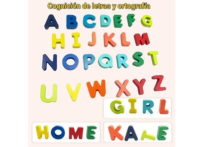 Foto 4 | Foto 4 | Xtellar Kit De Aprendizaje Montessori 7 En 1 – Impulsa La Educación De Tus Niños Mediante Juegos De Pesca, Números, Letras Y Ani