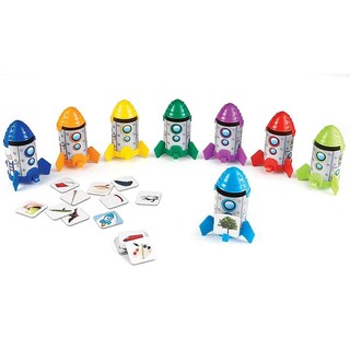 Foto 1 | Foto 1 | Cohetes Toy Learning Resources Que Riman Y Clasifican Con 80 Cartas - Venta Internacional.