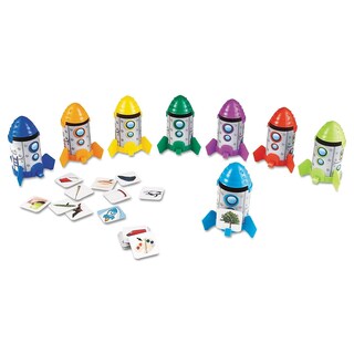 Foto 2 | Foto 2 | Cohetes Toy Learning Resources Que Riman Y Clasifican Con 80 Cartas - Venta Internacional.