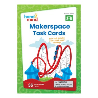 Foto 2 | Foto 2 | Tarjetas De Aprendizaje Stem Hand2mind Makerspace Task Para Niños De 3 A 5 Años - Venta Internacional.