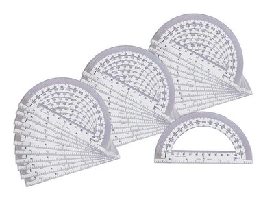 Foto 1 | Foto 1 | Venta Internacional - Hand2mind 5314a Protractor De Matemáticas De Estudiante, Transparente, 20 Recuento (paquete De 1)