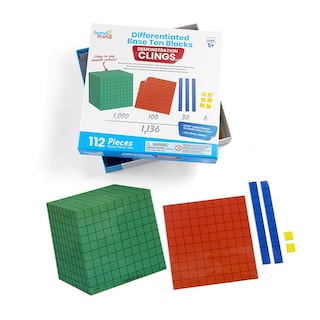 Foto 1 | Foto 1 | Venta Internacional - Hand2mind Diez Bloques De Base Diferenciada Valor De Aprendizaje (131 Piezas)