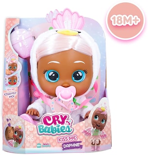 Foto 7 | Foto 7 | Venta Internacional - Cry Babies Kiss Me Daphne - 12 ''baby Doll | Deluxe Blushing Cheeks Característica