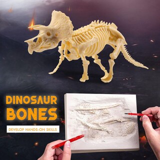 Foto 2 | Foto 2 | Venta Internacional - Kit De Juego Dinosaur Fossil Digging Para Niños Dino Sandbox Activ