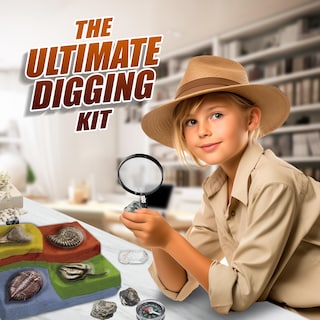 Foto 3 | Foto 3 | El Kit Científico Muestra Un Enorme Volcán Terrestre, Dinosaurio Y Excavación Fósil - Venta Internacional.