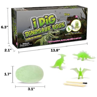 Foto 4 | Foto 4 | El Kit De Excavación De Dinosaurios Liberty Imports Brilla En La Oscuridad - Venta Internacional.