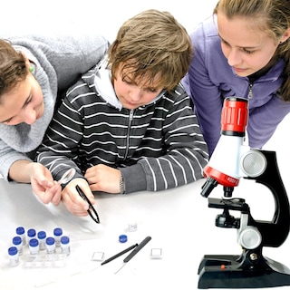 Foto 2 | Foto 2 | Juguete Educativo Microscope Kids Life Science Con Zoom De 1200 Aumentos - Venta Internacional.