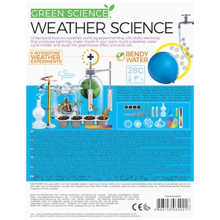 Foto 7 | Foto 7 | Kit Científico Toysmith Green Weather de 4 m con Mini observatorio 8+ - Venta Internacional
