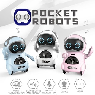 Foto 2 | Foto 2 | Smart Pocket Robot Mini Walk Music Dance Light Para Niños - Venta Internacional